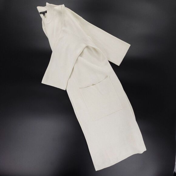 NEW Eileen Fisher Silk & Organic Cotton Interlock Jacket Cardigan Quiet Luxury - Picture 7 of 9